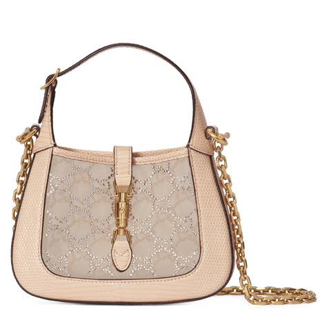 What do you guys think of the Mini crystal GG lizard bag (Jackie)